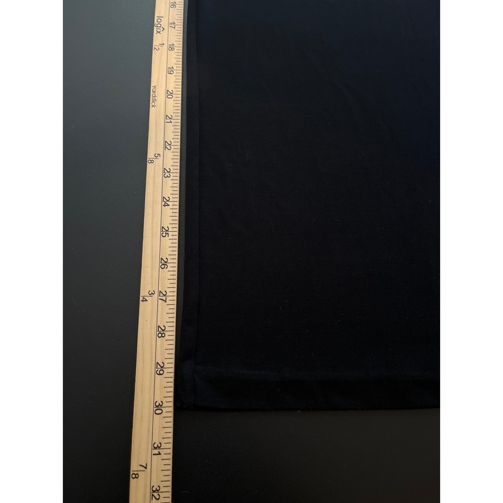 Chico's Black Jumpsuit Women's 1.5 Wide Leg Draped Strapless Removable Straps - Picture 6 of 9